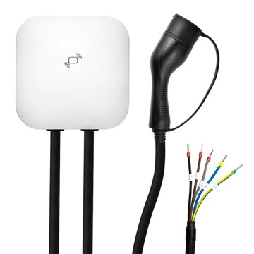 Stacja ładowania samochodów elektrycznych AK-EC-21 Wallbox Type2 3-fazy 16A