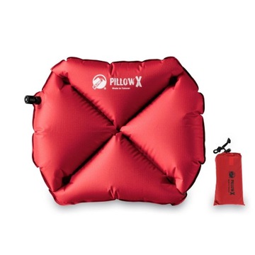 Pillow X poduszka Czerwona Klymit