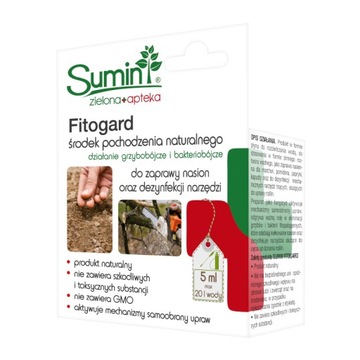Sumin naturalna zaprawa nasienna FITOGARD 5 ml.