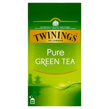 TWININGS Herbata zielona Pure Green Tea 25 torebek
