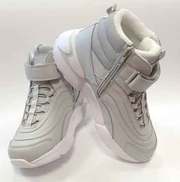 УТЕПЛЕННАЯ ОБУВЬ НА ВЕЛКРО ЯСЕНЬ R 33 22.00