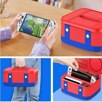 ЗАЩИТНЫЙ ВОДОНЕПРОНИЦАЕМЫЙ ПОРТАТИВНЫЙ ЧЕХОЛ ДЛЯ SWITCH/LITE/OLED С ВЕРХНЕЙ РУЧКОЙ