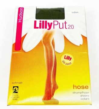 Колготки-сумочки HUDSON LillyPut 20 лоденов L