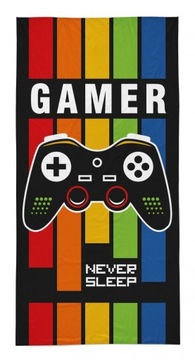 Ręcznik kąpielowy 70x140 GAMER Pady plażowy (WZ.70)