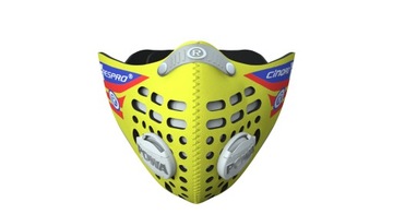 NOWA maska antysmogowa RESPRO Cinqro Flo Yellow M