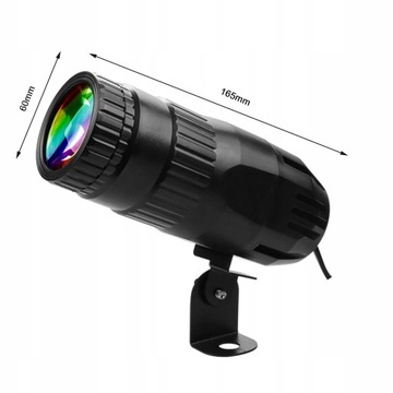 Мини-светодиодная лампа RGBW Pinspot Light