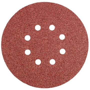 Krążki ścierne 150 mm K120 5 szt 8 otworów 55H949