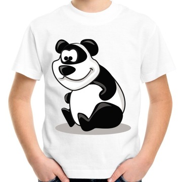 Koszulka z pandą misiem panda miś na prezent występ do przedszkola 140