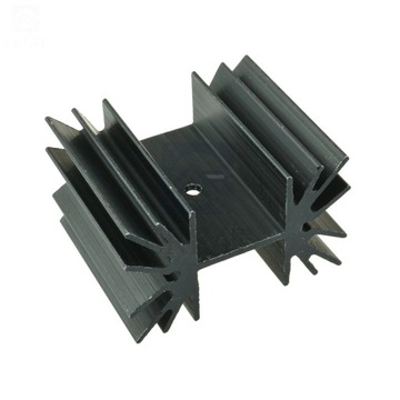 radiator stojący do wlutowania w płytę 35x42x25.4