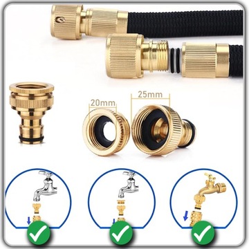 ГИБКИЙ САДОВЫЙ ШЛАНГ 30М + СОЕДИНИТЕЛЬ ПИСТОЛЕТА РУЧКА + ПЕРЕХОДНИК