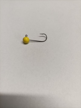 GŁÓWKA JIGOWA WOLFRAMOWA JIMMY JIG HEAD ŻÓŁTA 1,3g #8