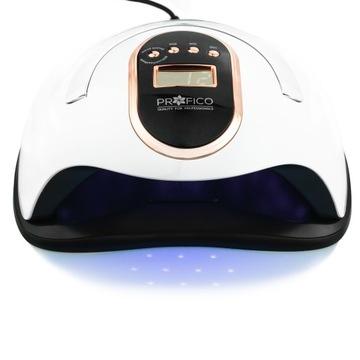 Светодиодная УФ-лампа для ногтей V8, маникюр, педикюр, 168 Вт, белый таймер