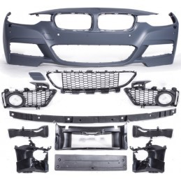 NOWY ZDERZAK PRZEDNI ZESTAW Z KRATKAMI DO BMW 3 F30 F31 M-PAKIET 2011-2018
