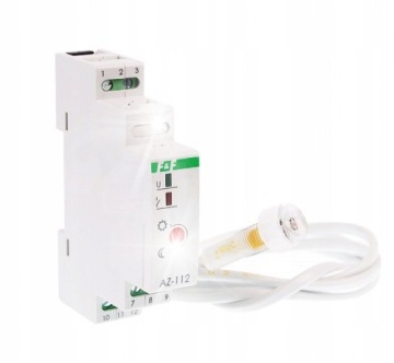 F&F Автоматический сумеречный выключатель на DIN-рейку 1P 16A 230V IP20 AZ-112