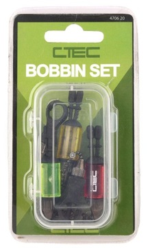 C-Tec Bobbin Set Multi (Зеленый/Красный/Желтый) вешалки 3 шт.