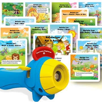 TalesTime Projektor +15 Bajek do czytania/oglądani