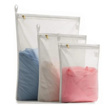 Zipper Mesh Laundry Bags, Anti Deformation Protection Net, Underwear