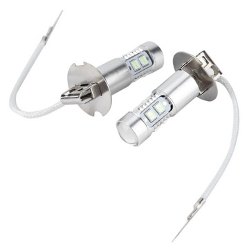 2X ŻARÓWKA LED REFLEKTOR H3 100W 1200LM 8000K