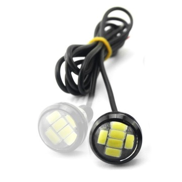 ŚWIATŁO DZIENNE EAGLE EYE OCZKO 6 LED 23 MM 12V