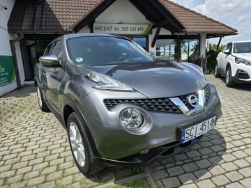 Nissan Juke I SUV Facelifting 1.2 DIG-T (Euro 6) 115KM 2017 Nissan Juke Oryginał 100%, niski stan licznika.