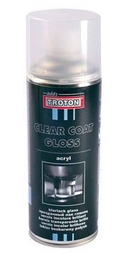 LAKIER AKRYLOWY BEZBARWNY POŁYSK - TROTON - 400ml