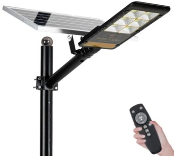 LAMPA LED 400W SOLARNA ULICZNA Z PILOTEM !