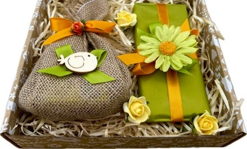 Хороший пасхальный подарочный набор Подарочная корзина Шоколадный чай КОРОБКА