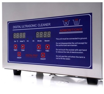 УЛЬТРАЗВУКОВОЙ ОЧИСТИТЕЛЬ 6,5 Л KD449