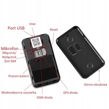 GPS ТРЕКЕР-локатор 90 дней МАГНИТ Подслушивание + СТАРТОВАЯ КАРТА СТАРТОВАЯ SIM-карта