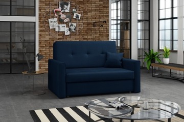 solidna sofa VIGA II BIS fotel rozkładany pikowany