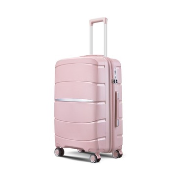 Walizka podróżna Mifex PP13,mała,TSA, 36L,różowa