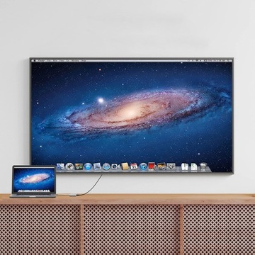 Адаптер TYPE C концентратор 3 в 1 USB-C HDMI 4K