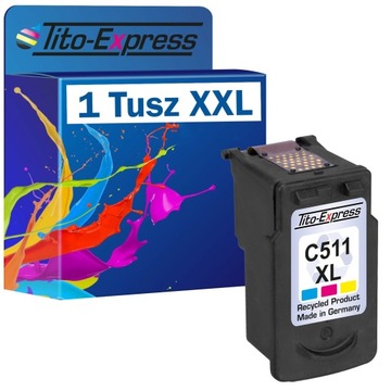 Tusz do Canon CL-511 XXL PlatinumSerie color (CMY)