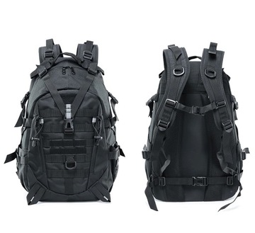 ХОРОШИЙ ВОЕННО-ТАТИЧЕСКИЙ РЮКЗАК 35 Л, ЧЕРНЫЙ
