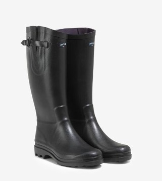 ЖЕНСКИЕ БОТИНКИ ДО КОЛЕНА AIGLE 39 1JLA