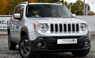 Jeep Renegade SUV 2.0 MultiJet 140KM 2016 Jeep Renegade Alusy LED Navi linne assist 4x4 GRZANE FOTELE i kierownica