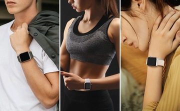 PASEK NYLON DO APPLE WATCH 1-9 SE 38/40/41MM | RÓŻA