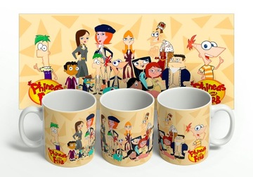 ЛУЧШАЯ КРУЖКА ДЛЯ ДЕТЕЙ ФИНЕС И ФЕРБ В ПОДАРОК, ОТЛИЧНОЕ КАЧЕСТВО