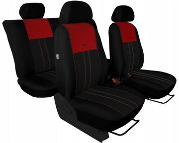 GRUBE POKROWCE NA FOTELE SAMOCHODOWE DO VW GOLF 2