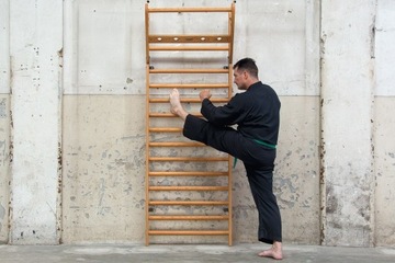 ЛЕСТНИЦА ГИМНАСТИЧЕСКАЯ WB14 НАТУРАЛЬНАЯ 230Х79СМ NOHRD