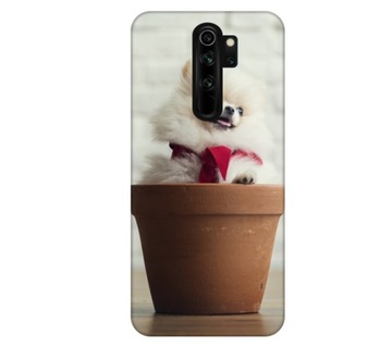 Etui pokrowiec do Xiaomi Redmi Note 8 Pro Pies pom