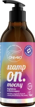 ONLYBIO SZAMPON MOCNY DOGŁĘBNIE OCZYSZCZAJĄCY