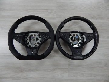 BMW E60 E61 E63 - VOLANT SPORT M-PAKET ALCANTARA PÁLENÁ NA TLAČÍTKO