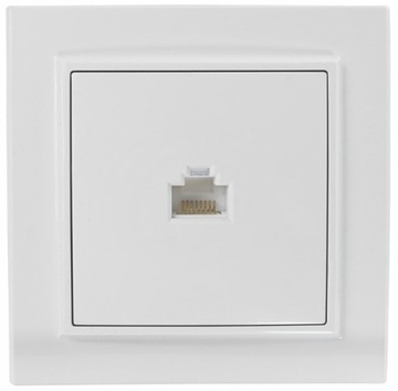 КОМПЬЮТЕРНАЯ ИНТЕРНЕТ-РОЗЕТКА QUADRA RJ45 LAN