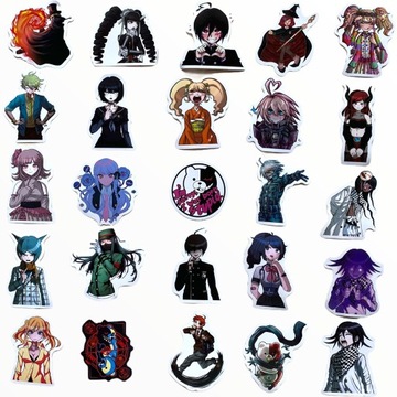 Наклейки для аниме-игр Danganronpa