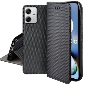 ETUI do MOTOROLA MOTO G54 5G / G54 5G Power Edition MAGNET PORTFEL + SZKŁO