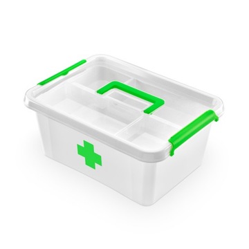 DOMOWA APTECZKA POJEMNIK ORGANIZER NA LEKI 12,5 L