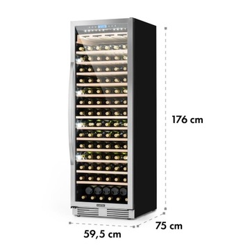 Холодильник для вина 425л 165 бутылок холодильник ДЛЯ НАПИТКОВ ФРУКТОВ