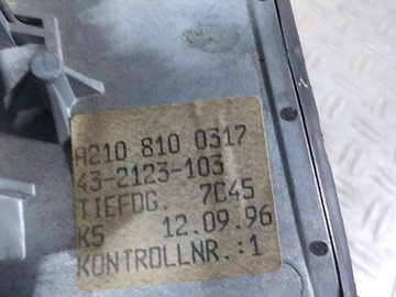 MERCEDES W210 ZRCÁTKO VNITŘNÍ A2108100317