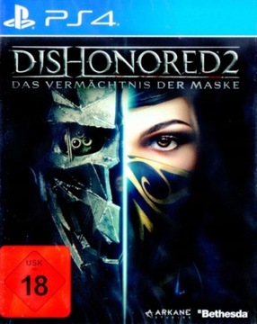 PS4 DISHONORED 2 / NOWA / FOLIA / WERSJA PUDEŁKOWA